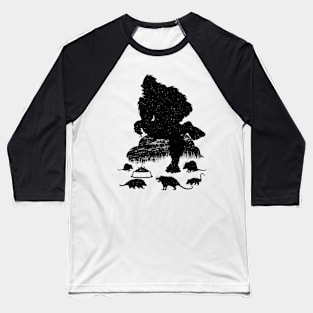 Bigfoot Opossum Baseball T-Shirt